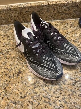 Nike Women’s Athletic Shoes - Black & Purple Accent